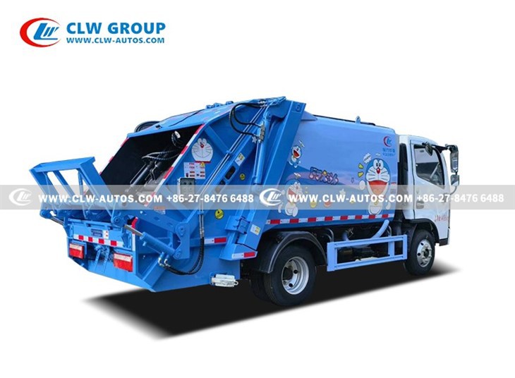6cbm Refuse Compactor Truck