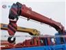 6Ton Dongfeng Kingrun Boom Crane Truck With 1 Ton Hydraulic Platform