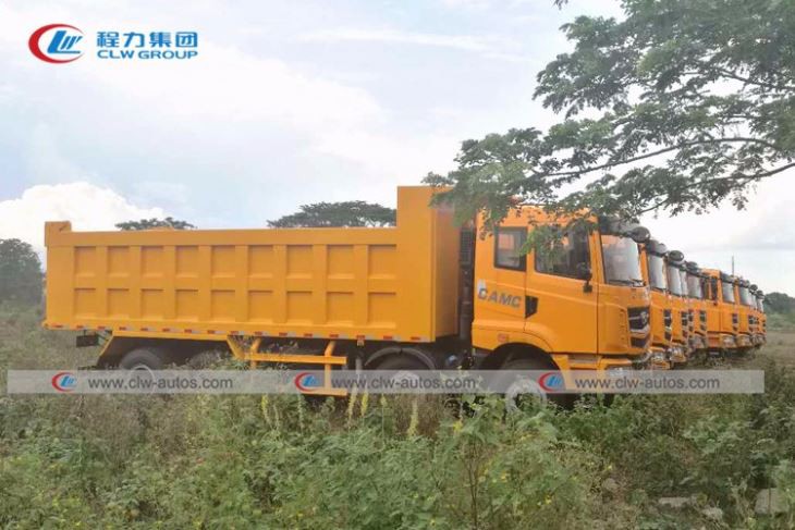 6x4 CAMC 25tons 30tons 40tons Dump Truck