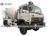 6X4 Dongfeng 10 Cubic Meters Concrete Mixer Truck