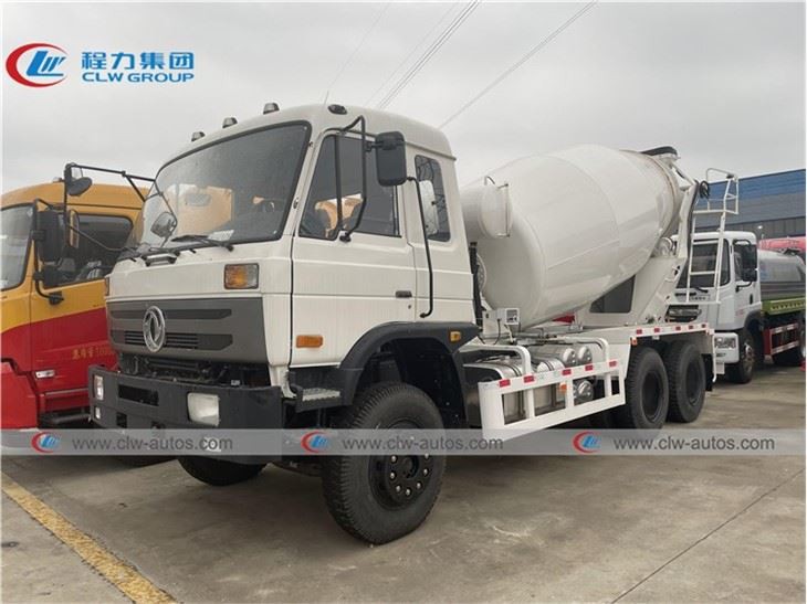 6X4 Dongfeng 10 Cubic Meters Concrete Mixer Truck