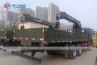 6x4 ISUZU 20tons Straight Boom Truck Mouted Crane