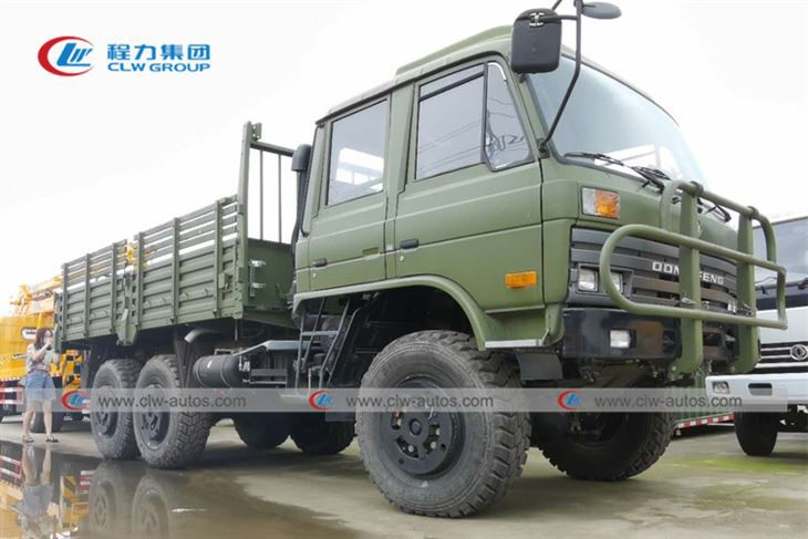 6x6 Dongfeng 10tons Military Truck Troops Carrier