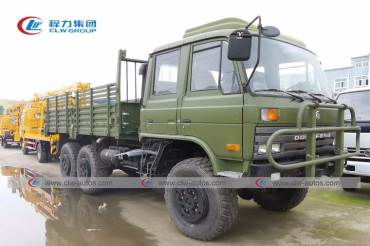 6x6 Dongfeng 10tons Military Truck Troops Carrier