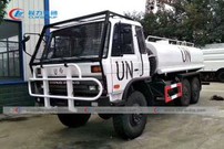 6x6 Dongfeng Drinking Water Delivery Truck 10CBM Water Tank Truck