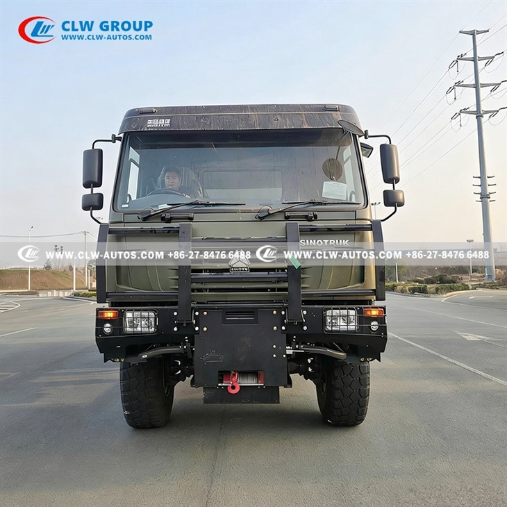 6X6 Troop Carrier Truck Sinotruk