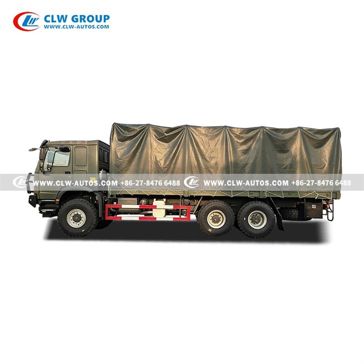 6X6 Troop Carrier Truck Sinotruk