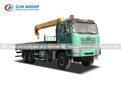 6X6 Truck with Crane (8)