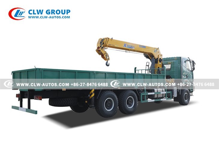 6X6 Truck With Crane