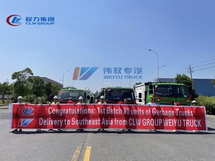 7cbm 7000Liters Waste Collection Garbage Compactor Trucks