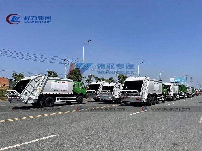7cbm 7000Liters Waste Collection Garbage Compactor Trucks
