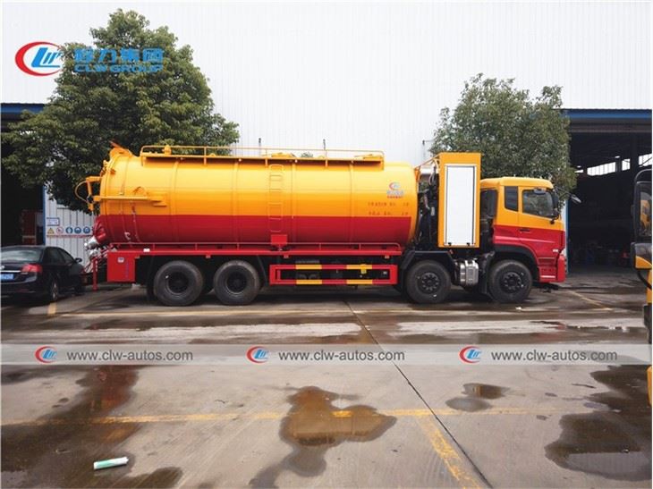 Dongfeng 25000litres Vacuum Sewage Suction Truck