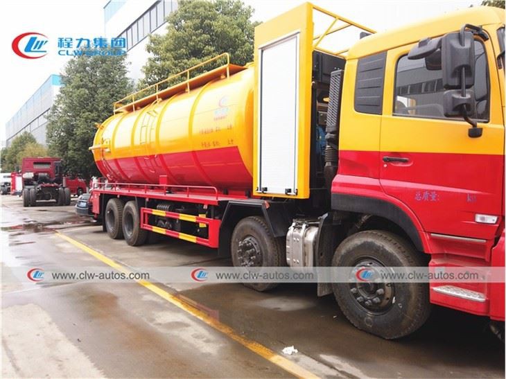 Dongfeng 25000litres Vacuum Sewage Suction Truck