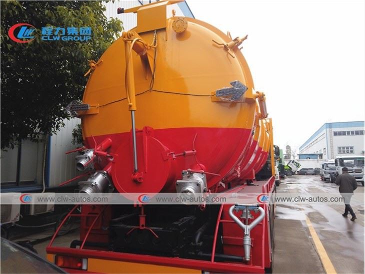 Dongfeng 25000litres Vacuum Sewage Suction Truck