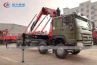 8x4 SINOTRUK HOWO 25tons Knuckle Boom Truck Mounted Crane
