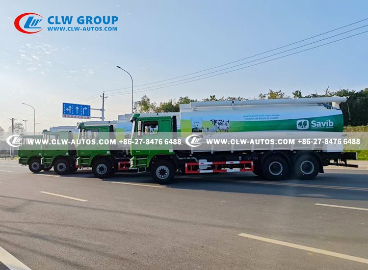 Animal Bulk Feed Delivery Truck