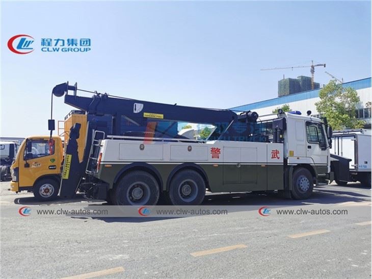 Anti Riot 20Ton Rotator Tow Truck