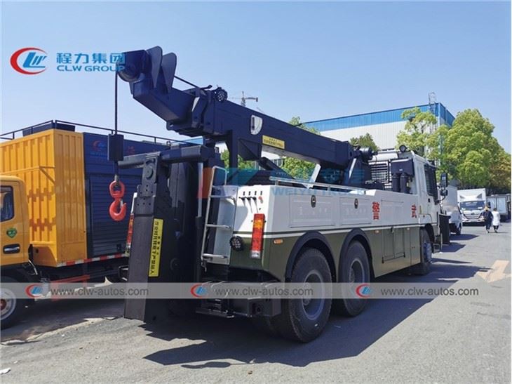 Anti Riot 20Ton Rotator Tow Truck