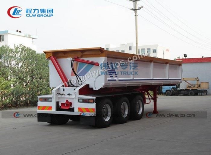 Aussie Friendly 3-Axle Side Tipper In Adr Standard Side Dump Semi Trailer To Australia