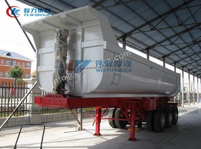 Aussie Friendly 3-Axle Side Tipper In Adr Standard Side Dump Semi Trailer To Australia