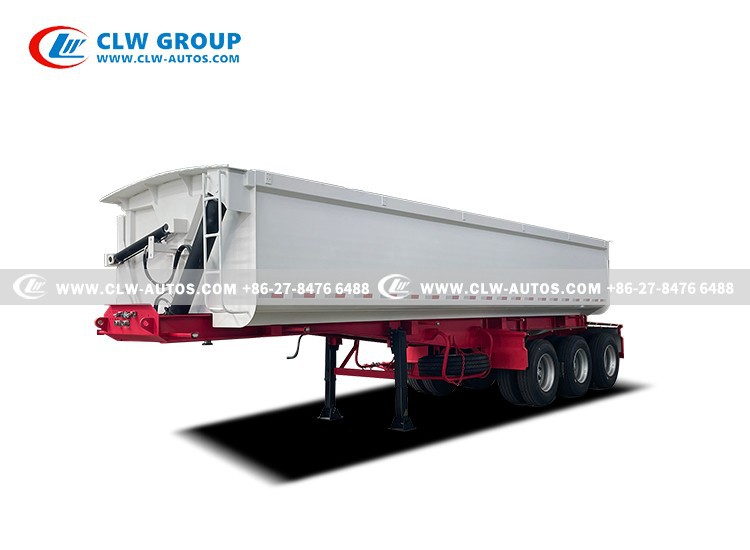 Australia ADR Tri Axle Door Side Tipper Trailer For Mining