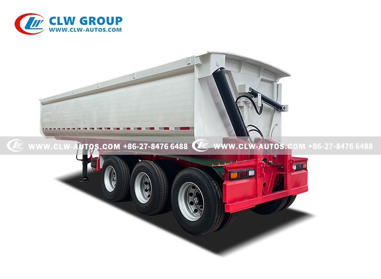 Australia ADR Tri Axle Door Side Tipper Trailer For Mining