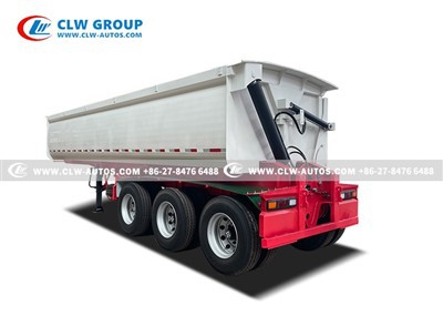 Australia ADR Tri Axle Door Side Tipper Trailer For Mining