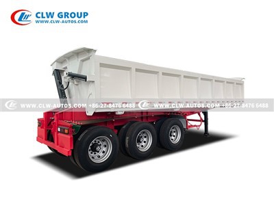 Australia ADR Tri Axle Door Side Tipper Trailer For Mining