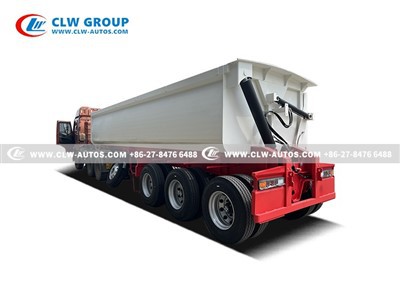 Australia ADR Tri Axle Door Side Tipper Trailer For Mining