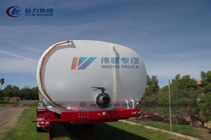Australian 29000 Liters 3 Axles Side Tipper Adr Standard Water Cart Tanker Semi Trailer