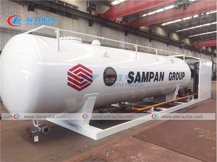 Skid LPG Station 10Tons13