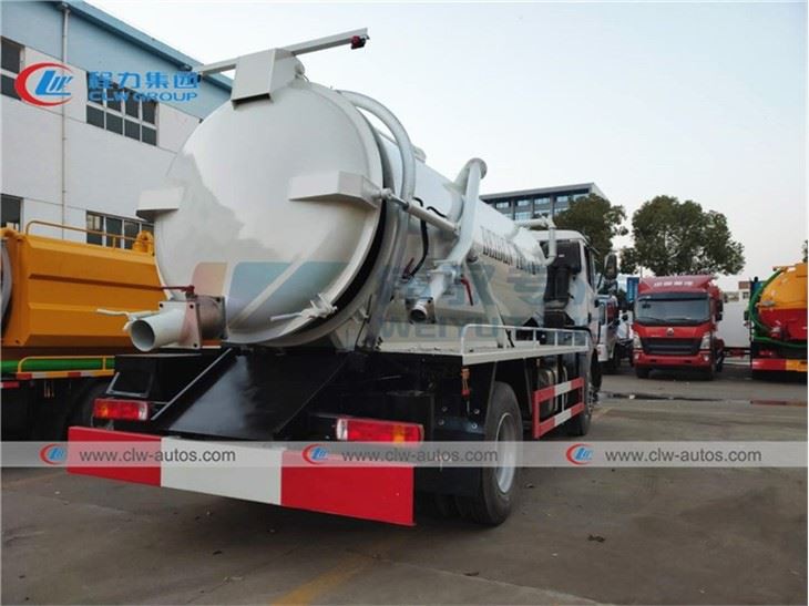 Beiben 10Tons 10000L Vacuum Sewer Cleaner Truck