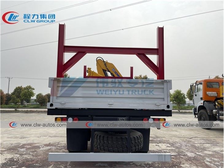 6.3Tons Beiben 4X4 Off Road Militay Crane Truck
