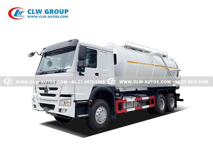 SINOTRUK HOWO 20m3 Vacuum Suction Truck