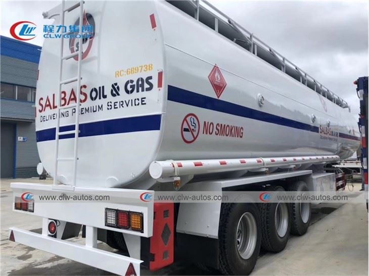 Carbon Steel 50000Liters 50000L 50cbm Oil Tanker Trailer