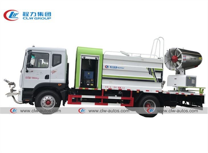 China 10Tons Dust Suppression Tank Truck