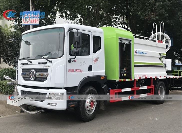 China 10Tons Dust Suppression Tank Truck