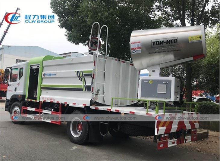 China 10Tons Dust Suppression Tank Truck
