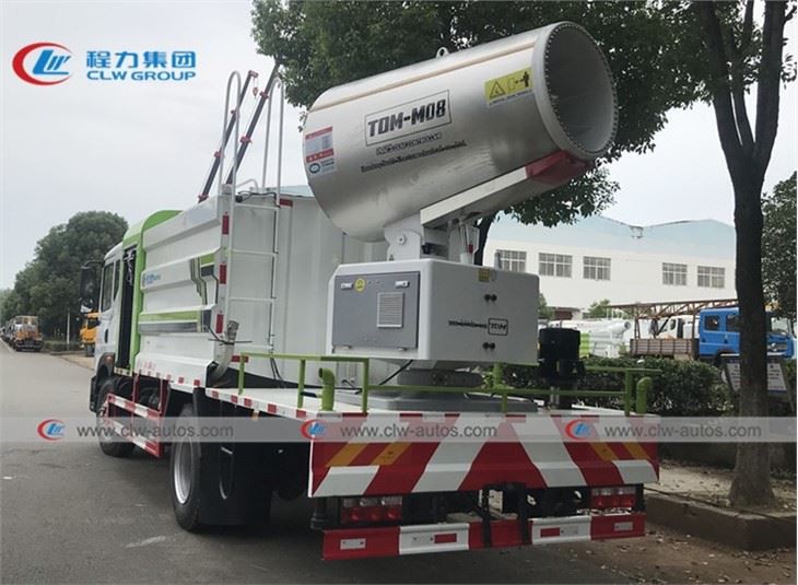 China 10Tons Dust Suppression Tank Truck