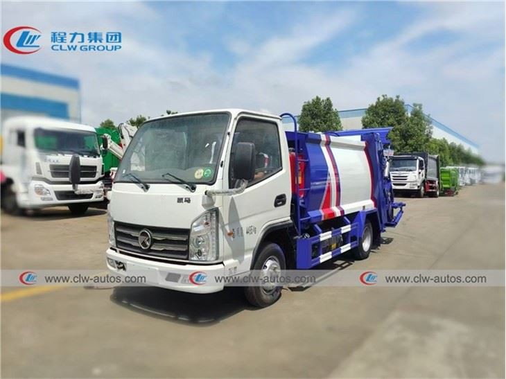China Kama 5 Cubic Meters Garbage Compactor Truck