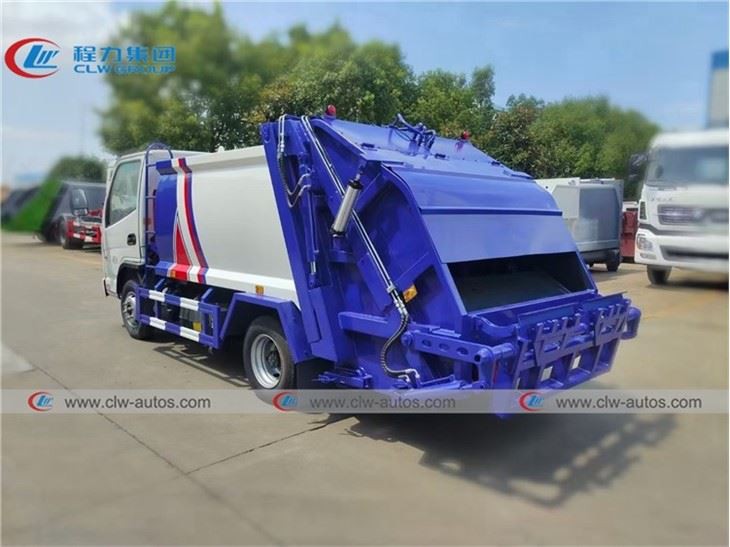 China Kama 5 Cubic Meters Garbage Compactor Truck