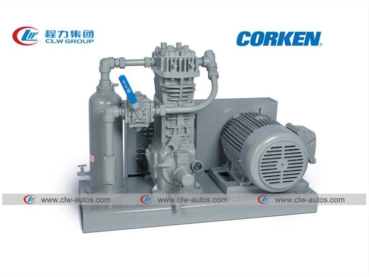 Corken Gas Compressor For Road Tanker Delivery