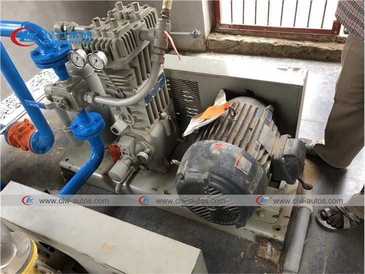 Corken Gas Compressor For Road Tanker Delivery