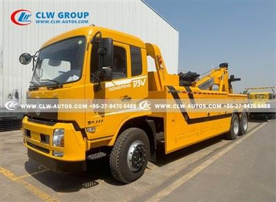 DF D3V 6x4 16Tons Recovery Wrecker Truck