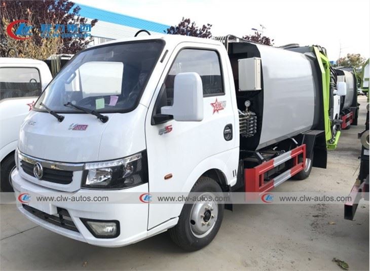DFAC 4CBM Compressed Garbage Compactor Truck