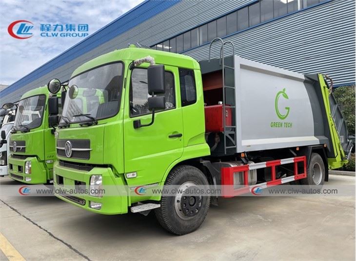 DFAC Tianjin 12M3 Compression Garbage Truck