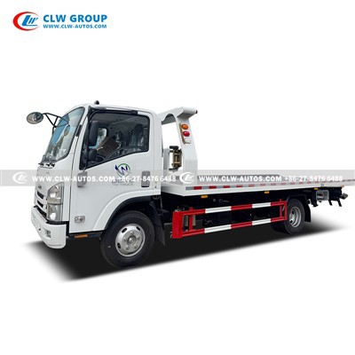 Dominica ISUZU 4Ton Flatbed Tow Truck