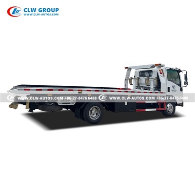 2.ISUZU KV100 4Ton Flatbed Tow Truck
