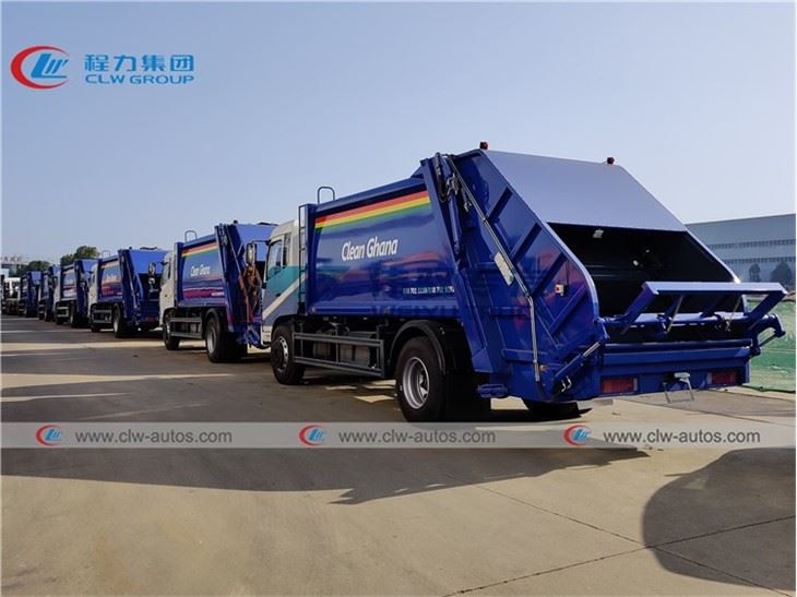 Dongfeng 12CBM 10Tons Garbage Compactor Truck