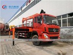 Dongfeng 12Ton XCMG Telescopiec Straight Arm Crane Truck